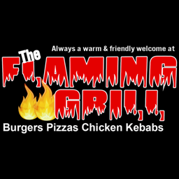 The Flaming Grill Bolton  logo.